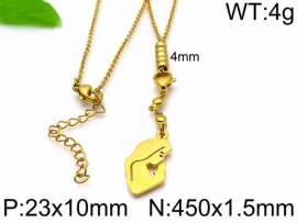 SS Gold-Plating Necklace