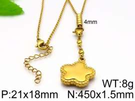 SS Gold-Plating Necklace
