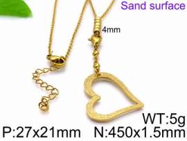 SS Gold-Plating Necklace