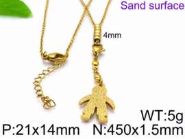 SS Gold-Plating Necklace