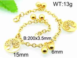 Stainless Steel Gold-plating Bracelet