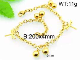 Stainless Steel Gold-plating Bracelet