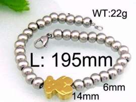 Stainless Steel Gold-plating Bracelet