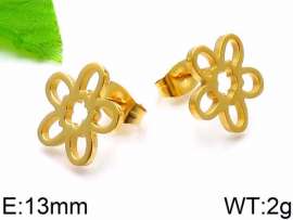SS Gold-Plating Earring