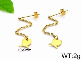 SS Gold-Plating Earring