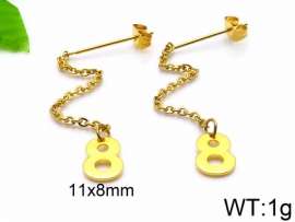 SS Gold-Plating Earring