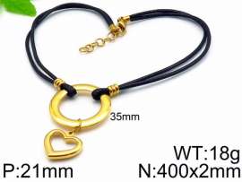 SS Gold-Plating Necklace