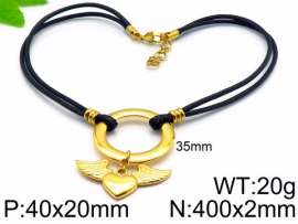 SS Gold-Plating Necklace