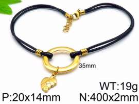 SS Gold-Plating Necklace