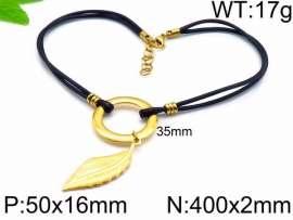 SS Gold-Plating Necklace