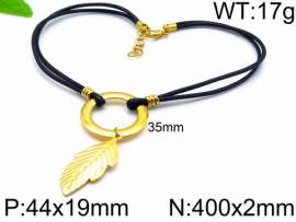 SS Gold-Plating Necklace