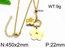 SS Gold-Plating Necklace