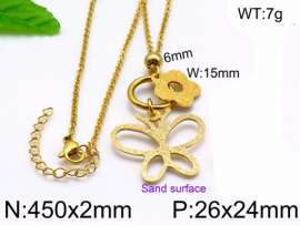 SS Gold-Plating Necklace