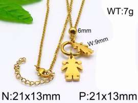 SS Gold-Plating Necklace