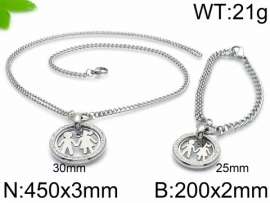 SS Jewelry Set(Most Women)