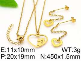 SS Jewelry Set(Most Women)