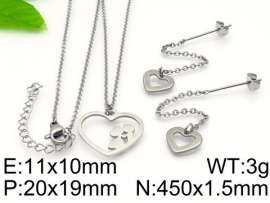 SS Jewelry Set(Most Women)