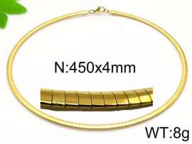 SS Gold-Plating Necklace