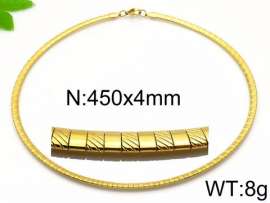 SS Gold-Plating Necklace