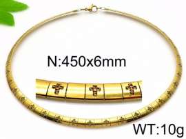 SS Gold-Plating Necklace