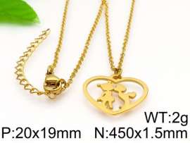 SS Gold-Plating Necklace