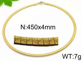 SS Gold-Plating Necklace