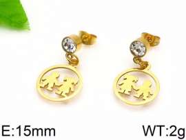 SS Gold-Plating Earring