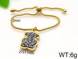 Stainless Steel Stone Bracelet