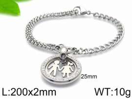 Stainless Steel Stone Bracelet