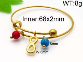 Stainless Steel Gold-plating Bangle