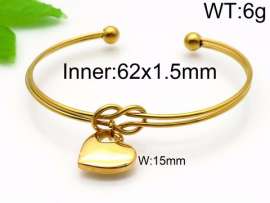 Stainless Steel Gold-plating Bangle