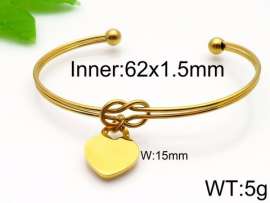 Stainless Steel Gold-plating Bangle