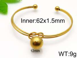 Stainless Steel Gold-plating Bangle