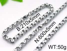 SS Jewelry Set(Most Men)
