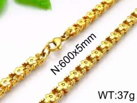 SS Gold-Plating Necklace