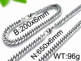 SS Jewelry Set(Most Men)