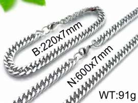 SS Jewelry Set(Most Men)