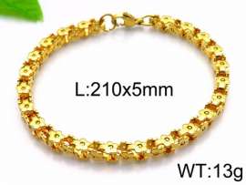 Stainless Steel Gold-plating Bracelet