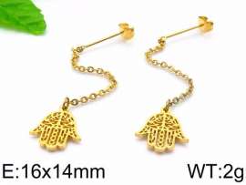 SS Gold-Plating Earring