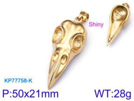 Stainless Steel Gold-plating Pendant