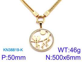 SS Gold-Plating Necklace