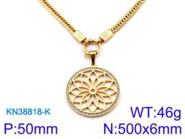 SS Gold-Plating Necklace