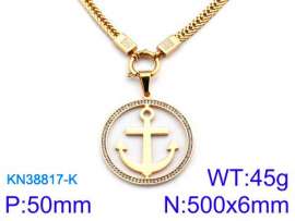 SS Gold-Plating Necklace
