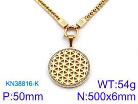 SS Gold-Plating Necklace
