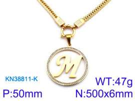 SS Gold-Plating Necklace
