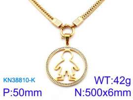 SS Gold-Plating Necklace