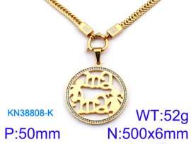 SS Gold-Plating Necklace