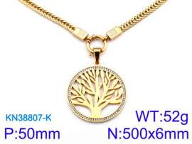 SS Gold-Plating Necklace