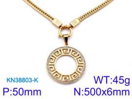 SS Gold-Plating Necklace