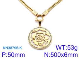 SS Gold-Plating Necklace